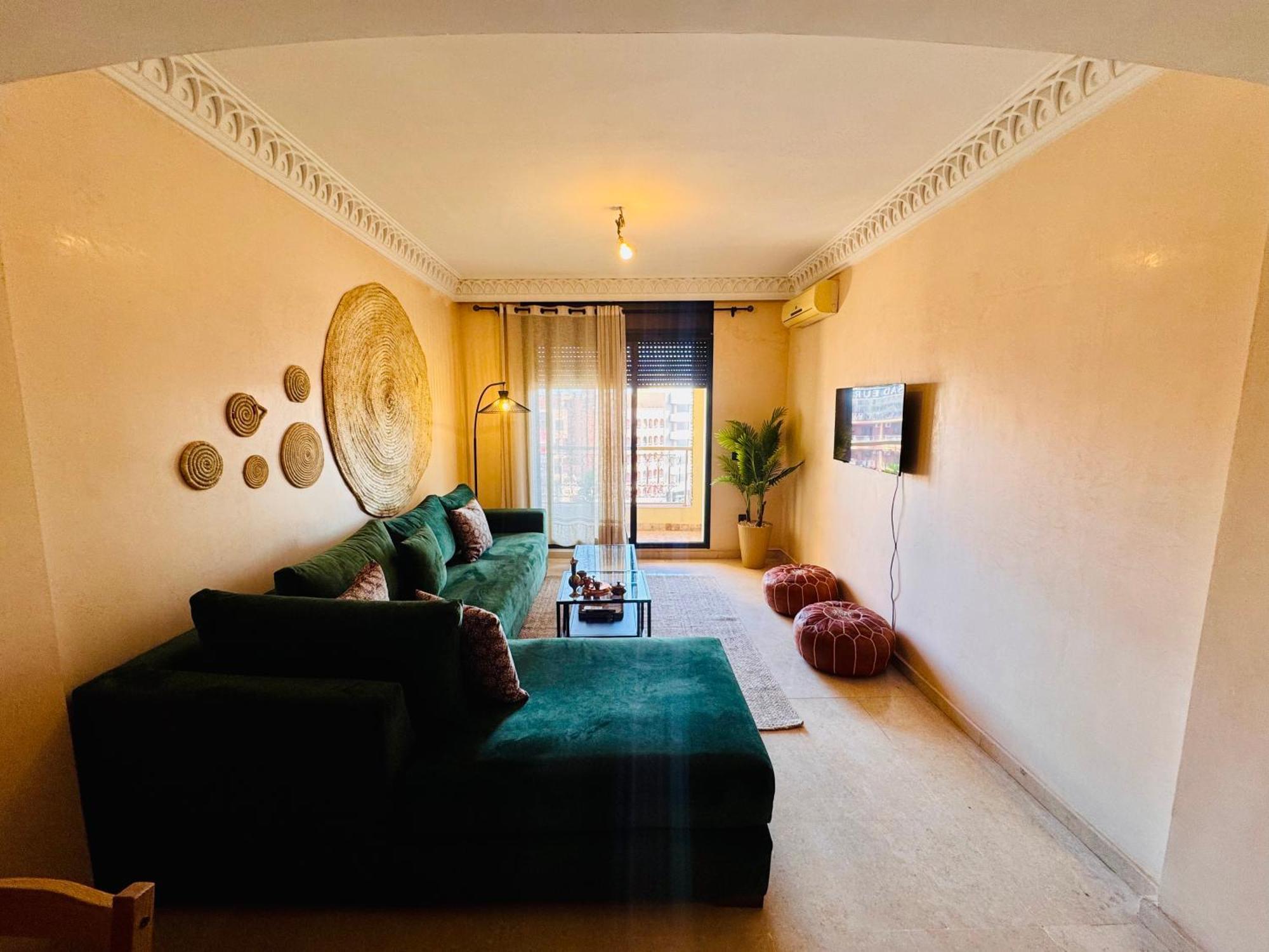 E-Appartement De Luxe Centre Gueliz Piscine Parking Fibre Netflix Marrakesh Luaran gambar